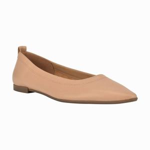 Nine West Raya Pointy Toe Flats - Brown - Ireland (DK0248795)